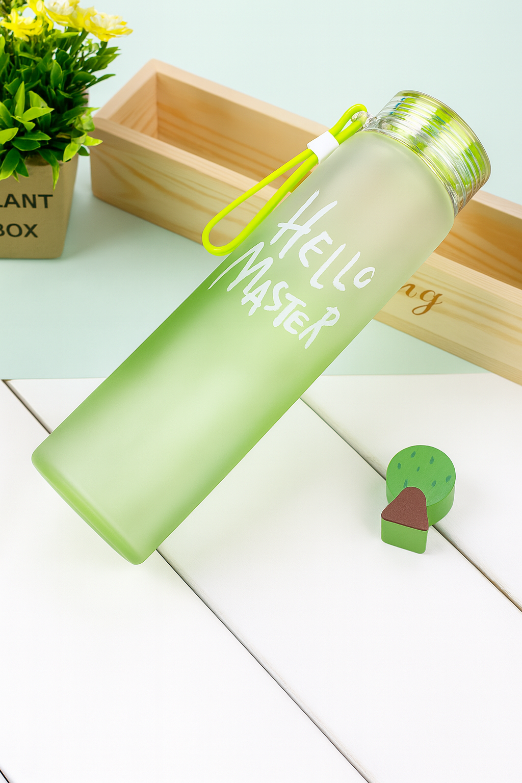 400ML Hello Master Bottle Water Drinking Glass Water Bottles No Ratings